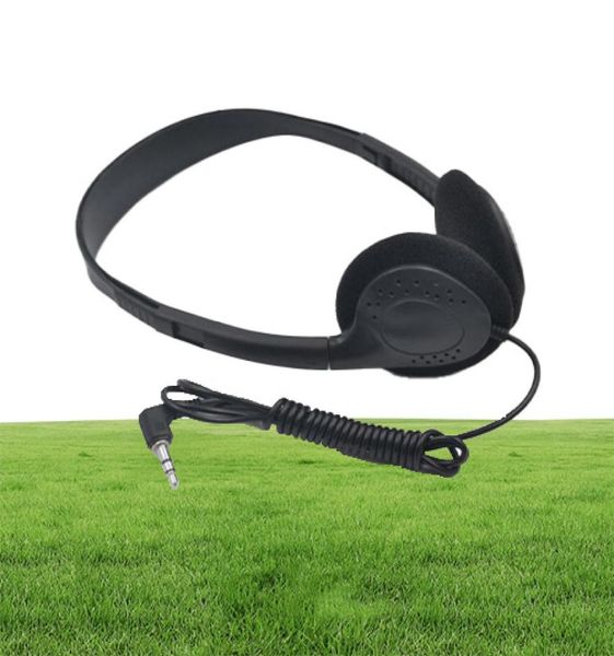 Auriculares enteros sobre la cabeza a granel, auriculares para biblioteca, aulas, hospitales, estudiantes, regalo para niños, bajo costo 7712951