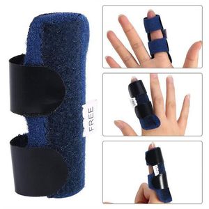 Hele Pijnbestrijding Aluminium Vinger Spalk Breuk Bescherming Brace Corrector Ondersteuning Met Verstelbare Tape Bandage264W