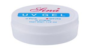 Rose entier blanc clair Transparent 3 Options de couleurs Gel UV professionnel construire des conseils d'art des ongles Gel manucure Extension3238534