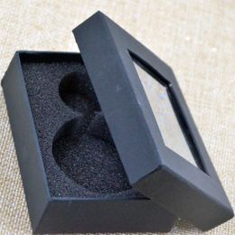 Boîte de montre de poche entière noir paquet de haute qualité boîte-cadeau pour montre de poche B1231j