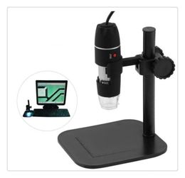 Electronics pratiques populaires entiers USB 8 LED Digital Camera Microscope Endoscope Magnifier 50x1000X Mesure 2390894
