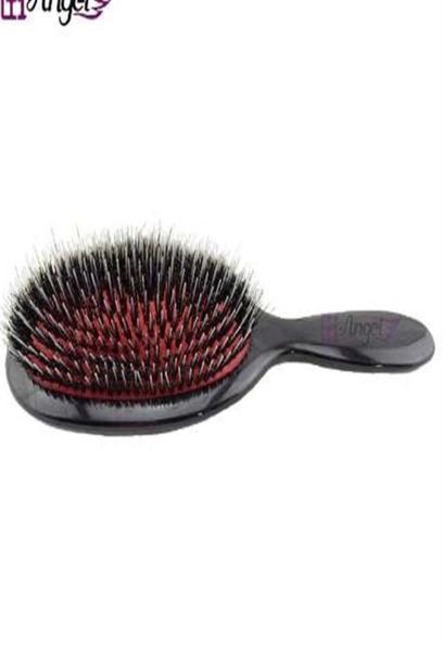 Bristle de sanglier professionnel entier combustion de brosse à coussin ovale nylon Nylon Natural Hair Extension Brosse pour les outils de coiffure de coiffure261p3883354