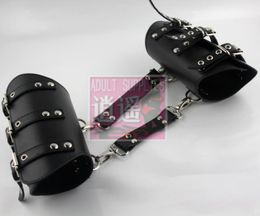 Heel pu lederen sexy product sex speelgoed spel bdsm pak handbanigheid koningin consumeren seksproducten zwart snelle levering8857262