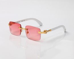 Hele rechthoekige optische bril roze spiegels Gafas Lunette heldere lens wit frame brillen met doos6258266