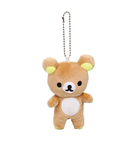 Muñeco de peluche de oso Rilakkuma entero, llavero de Animal relleno Kawaii, juguete para regalos 6659494