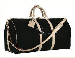 Venta completa de cuero de alta calidad oxidado para mujer y hombre Bandouliere Keepall Duffle Travel Bag5152788