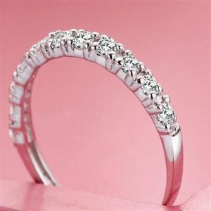 Bagues de mariage en argent Sterling 925 pour femmes, bague de fiançailles en diamant simulé rouge violet, bijoux étoile 2411