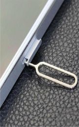 Hele Sim Card Tray Remover Eject Pin Key Tool voor iPad iPhone 4 5 6 7 Plus voor mobiele telefoons 2000pcslot DHL5677451