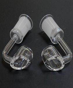 Accesorios para fumar completos Clavos Banger de cuarzo sin cúpula esmerilados de 4 mm de espesor 45 90 grados 10 mm 14 mm 18 mm Macho Hembra 22 mm OD Nail 7549958