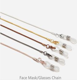 Masca de metal de metal de metal con sadakes enteros Cadena Cordón de cuerda de cuerda Cordón de cuerda con cierre de langosta1676008