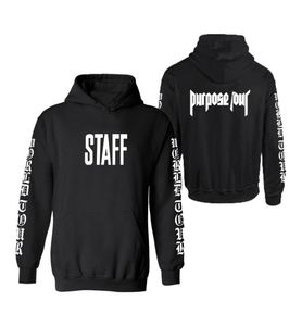 Hele PERSONEEL Hoodie Purpose Tour Kleding Mannen Hoodies Sweatshirts Heren Streetwear Merk Sweatshirts2034619