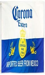 Stock entier 100polyester Corona Extra Beer Flag 3x5 ft Banner7178651