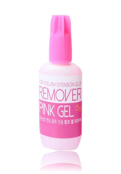 Dissolvant de Gel PinkClear de très haute qualité pour colle d'extension de cils de corée enlevant les extensions de cils 9706024