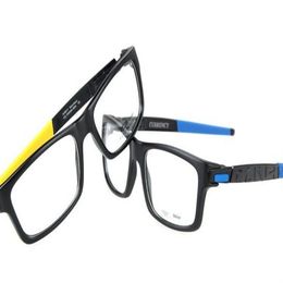 Designer de marque de mode complet hommes femmes lunettes de soleil montures de lunettes de sport optiques cadre de qualité supérieure 8026 dans la boîte case198D