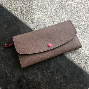 Portefeuille de bas de qualité entier long pour les femmes portefeuille dame multicolor purs-purs à bandoulière Femme Femme Classip Zipper Pocket Clut1971