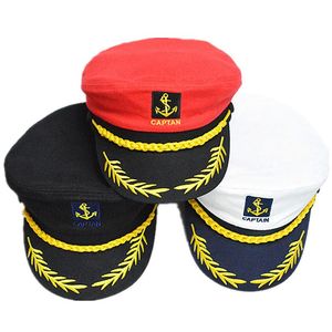Hele unisex marine cap katoen militair hoeden mode cosplay zeekapitein hoeden leger petten voor vrouwelijke mannen jongens meisjes zeeman 304T