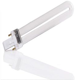 Whole12pslot UV 9W L 365nm elektrische inductie uv nagel gel lamp nagel buble licht naar nagel droger voor nail art6376298