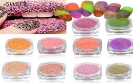 Hele15G oogverblindende beste gemengde suiker nagel glitter stofpoeder voor nagel tips decor schoonheid ambacht uv gel manicure accessoire 511845838