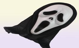Whole2016 Nieuw Halloween Mask Masquerade Latex Party Dress Skull Ghost Scary Scream Mask Mask Face Hood Unisex3346341183188