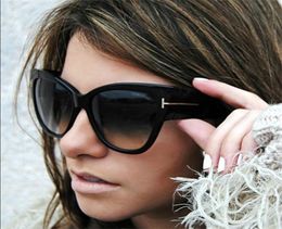 Whole2016 Nieuwe Tom Modemerk Designer Cat Eye Vrouwen Zonnebril Vrouwelijke Gradiënt Punten Zonnebril Grote Oculos feminino de s5648420