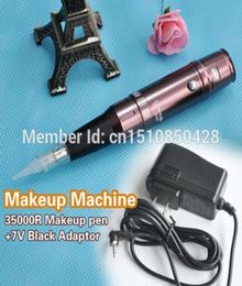 Whole35000RM Make-up Wenkbrauw Pen Permanente Make-up Machine Apparatuur 3D microblade Tatto Gun Set Hoge Kwaliteit2877595