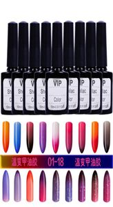 Whole36 choix de couleurs UVampLED tremper le vernis à ongles Gel changement de température couleurs 10ml vernis à ongles GelHTTC369530903