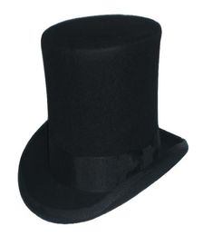 Whole3color Steampunk Hat Diy Mad Hatter Hatter Top Presidente Victoriano Presidente de lana tradicional Hat tío Sam Beaver Hat4880124