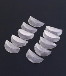 Paquete completo de 5 pares de pestañas de silicona, rizador permanente para permanente, rizador de raíz, levantamiento de pestañas postizas, almohadilla protectora, Maquillaje Patche9894115