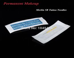 Whole5R 100PCS Merlin S pour la machine à maquillage permanent Machine de renverse et les aiguilles de maquillage des lèvres 2911946