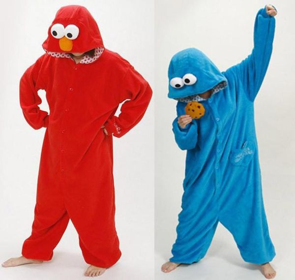 WholeAdult pijamas de animales de una pieza, cosplay de galletas, pijama de monstruo, onesies para adultos, disfraz, mono, pijama 5380469