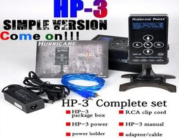 Wholeadvanced Quality compacte versie Hurricane Power Supply HP3 Screen Touch Tech voor professionele tattoo -machines 1665700