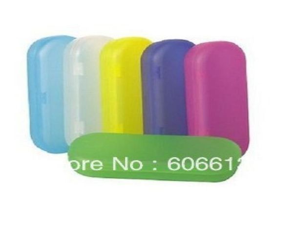 Caja de gafas de plástico duro de colores WholeBright, caja de gafas de PP colorida, 20 piezas, lote 6598055