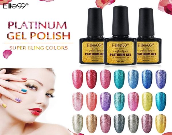 Entite99 SHIMMING PLATINUM GEL VARNIS UV UV SAVE OFF POLOSI POLIS ART EN SET FULLET KIT GEL UV MANICURE RISON DU NOET UV 10ML5282743