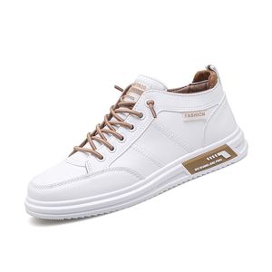 Warealale Mid-Top Sports Running Schoenen Herenmode Zwart Grijze Beige Trend Jonge Mensen