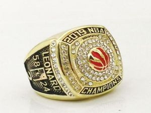 WholeEuro-Ouran American Fashion Jewelry 2019 Raptors Championship Ring Fans Souvenir Birthday Festival Gift with Box 8415420