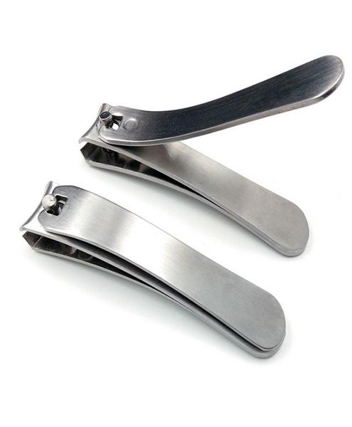 WholeLarge herramientas para uñas de acero inoxidable cortaúñas para dedos de los pies cortaúñas herramienta de belleza para manicura cortador de uñas tijeras para uñas de pedicura M0204998801