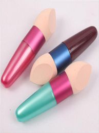 Wholemakeup Cosmetic Lollipop Brushes Set Sponge Drop Brush Cream Foundation Cosmetic Makeup Tools Random Color5218244