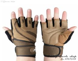 WholeMen guantes de levantamiento de pesas Entrenamiento de gimnasia con barra equipo con mancuernas ejercicio fitness deportes Talla L para circunferencia de la palma 1184787