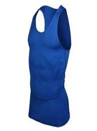 Wholemens Terre respirant Sport Vest Compression Fitness Tank Athletic Top S2XL56794349021666
