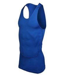 Wholemens Terre respirant Sport Vest compression Fitness Athletic Top Top S2XL56794341457917