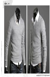 Wholenew Pullover Mens Brand Brand Fashion Slim Fit Cotton Blusas Masculinas SATER MAN SWEATER Cardigan masculino décontracté 6827211