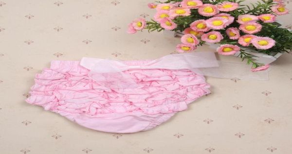 WholePrincess bébé filles mignon Bloomers à volants PP pantalon Shorts noeud couche-culotte couverture Quality7610443
