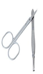 Wholeainbow 2 Ciseaux de sourcils PC Tweezers en acier inoxydable TOUCHE MALUP WILL6074182