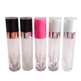 Wholes Cosmetics Lipgloss Packaging Unique Pink White Black Clear Lip Gloss Tubes Vacío Lipgloss Tube Bottle Container Travel 248s