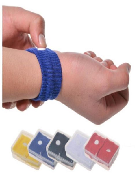 Bracelets anti-nausées en gros pour voiture, anti-nausées, réutilisables, mouvements, mal de mer, réglables, pour voyage, soins de santé avec c3626002