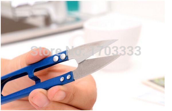 En gros Portable Mini Ciseaux Broderie Couture Outil Snips Thrum Fil Cutter Publicité Promotion Cadeau # AL041