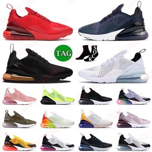 nike air max 270 airmax 270 airmaxs 270s maxs 27c Top designer chaussures d'entraînement hommes femmes chaussures de course noir or Université rouge sneakers 【code ：L】