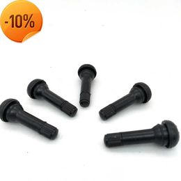 Groothandel 10/20/50/100 STUKS Universele TR414 Snap-In Zwart Rubber Band Klepstelen korte Staaf Auto Reparatie Vervangende Onderdelen Accessoire