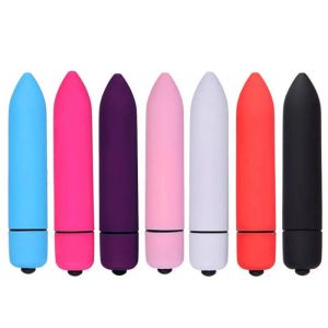 wholesale Mini vibrador de bala de 10 velocidades para mujeres Estimulador de clítoris a prueba de agua Consolador Vibrador Juguetes sexuales para mujer Productos sexuales