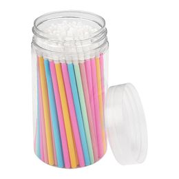 En gros de 100 pcs / baril Broussages à lèvres jetables Mascara Patriages APPLICATEUR COSMETIQUE COSMETIQU